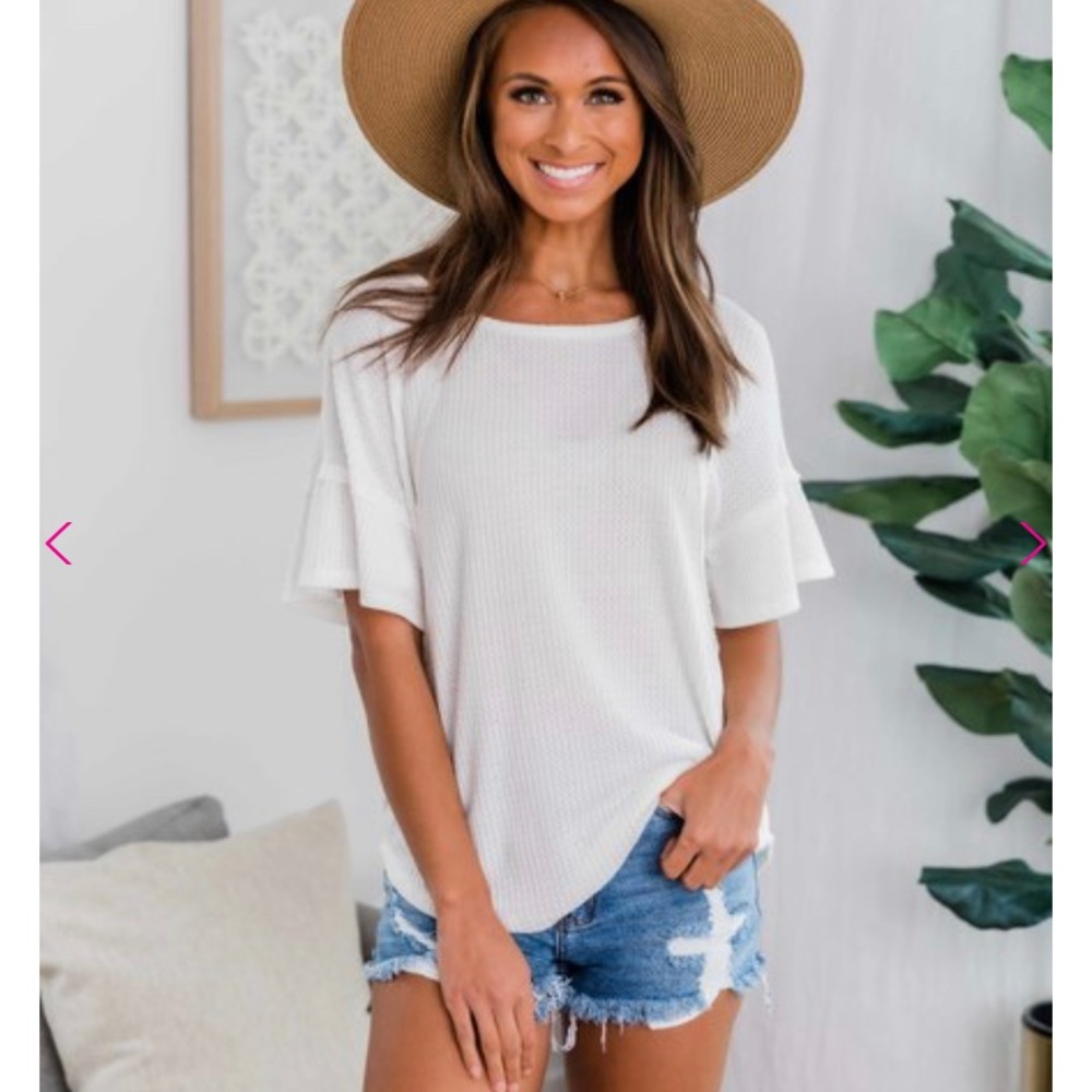 We Will Be Alright Blouse Off White-Brand New